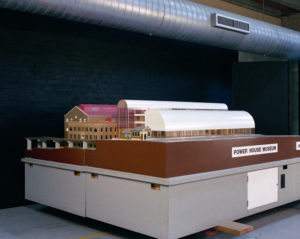 Model of Architect Lionel Glendenning's design for the Powerhouse Museum